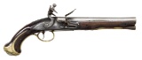 PRE-REV. WAR PR. OF BRASS MOUNTED FLINTLOCK