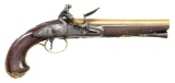 GOOD QUALITY PR. OF BRASS BARRELED BRASS MOUNTED
