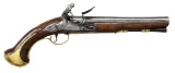 PRE-REV. WAR PR. OF BRASS MOUNTED FLINTLOCK