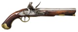 BRITISH LATE STYLE LIGHT DRAGOON FLINTLOCK PISTOL