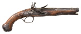 PR. OF PRE-REV. WAR FRENCH FLINTLOCK IRON MOUNTED