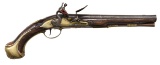 BRITISH SEGALAS FLINTLOCK PISTOL.