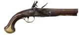 FLINTLOCK HOLSTER OR OFFICERS PISTOL BY WILSON.