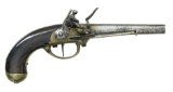 FRENCH ST. ETTIENE 1777 FLINTLOCK PISTOL.