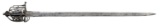 18th CENTURY SCOTTISH BROADSWORD.