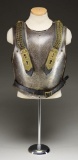 FRENCH CUIRASSIER CHEST PLATE & BACK PLATE.