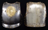 FRENCH CUIRASSIER OF THE ROYAL GUARD CHEST PLATE &