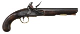 KNUBLEY FLINTLOCK TRADE PISTOL.