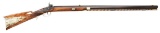 J KUNZ HALF-STOCK PENNSYLVANIA PERCUSSION RIFLE.
