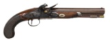 CLARK FLINTLOCK PISTOL.