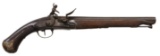 UNMARKED EUROPEAN FLINTLOCK PISTOL.