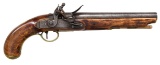 STEATHAM FLINTLOCK PISTOL.