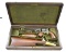 CASED COLT 1851 NAVY REVOLVER & CANTEEN SHOULDER