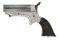 ENGRAVED SHARPS 4 BARREL DERRINGER PISTOL.