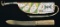 PLAINS INDIAN BEADED KNIFE SHEATH & KNIFE.