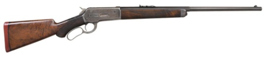 HIGHLY ENGRAVED WINCHESTER MODEL 1886 LEVER ACTION