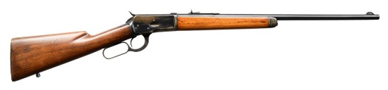 WINCHESTER MODEL 53 LEVER ACTION RIFLE.