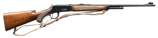 WINCHESTER MODEL 64 DELUXE LEVER ACTION RIFLE.