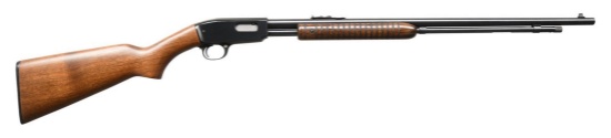 WINCHESTER "A" MODEL 61 MAGNUM PUMP ACTION RIFLE.