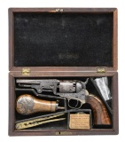 FINE CASED GUSTAVE YOUNG ENGRAVED COLT MODEL 1849