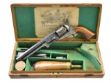 FINE CASED LONDON COLT 1851 NAVY MODEL REVOLVER.