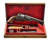 CASED LONDON COLT 1851 NAVY MODEL REVOLVER.