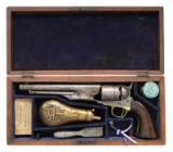 RARE CASED CIVIL WAR ENGRAVED COLT MODEL 1860 ARMY