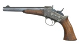 REMINGTON ROLLING BLOCK 1871 ARMY PISTOL.