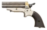 SHARPS 4 BARREL PEPPERBOX DERRINGER.