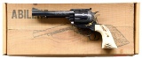 ENGRAVED US ARMS ABILENE .357 MAGNUM SINGLE ACTION