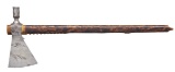 JOHN WILSON MADE PIPE TOMAHAWK, CIRCA 1860.