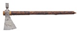 JOHN WILSON MADE PIPE TOMAHAWK, CIRCA 1860.