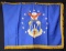 USAF 4TH WEATHER WING FLAG, 1966.
