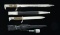 2 WWII GERMAN DRESS BAYONETS.
