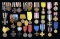 LARGE GROUPING OF MOSTLY GERMAN IMPERIAL MEDALS.