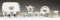 12 PIECES OF WWI GERMAN PATRIOTIC PORCELAIN, 2