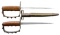 2 WWI US TRENCH KNIVES BY LANDERS, FRARY, & CLARK.