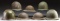 LOT OF 7 US HELMETS.