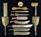 GROUP OF EDGED WEAPONS, ENTRENCHING TOOLS,