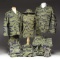 VIETNAM ERA TIGER STRIPE CAMOUFLAGE UNIFORMS.