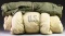US MILITARY CLOTHING & A SLEEPING BAG.