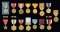 BRITISH & AMERICAN MEDALS.