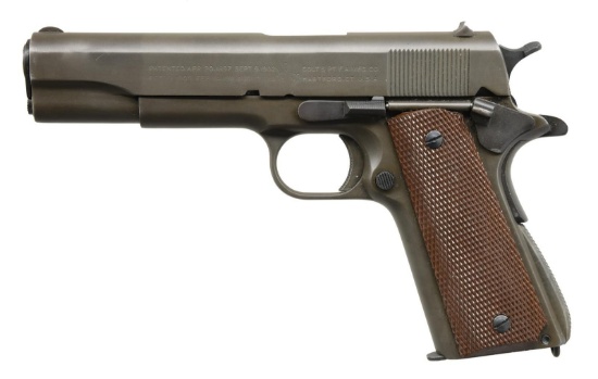 WW2 COLT 1911A1 SEMI AUTO PISTOL.