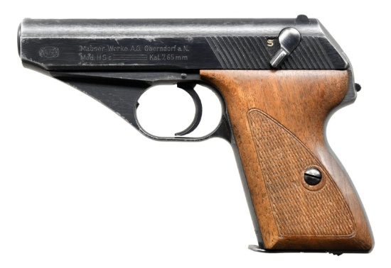 GERMAN WWII MAUSER HSC SEMI-AUTOMATIC PISTOL WITH