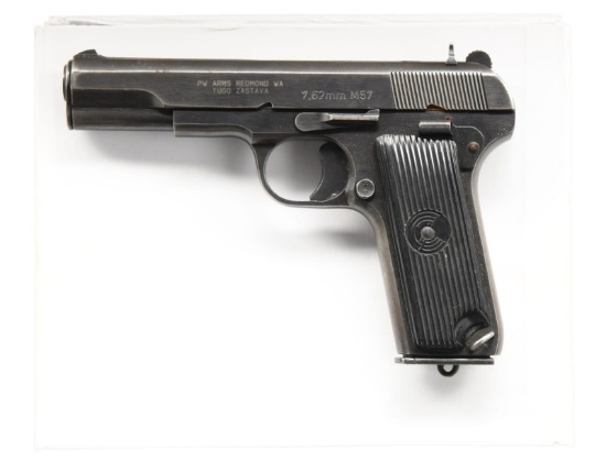 YUGOSLAVIAN ZASTAVA M57 SEMI-AUTOMATIC PISTOL WITH