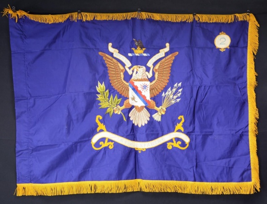 161TH US INFANTRY FLAG, 2ND BATALLION, VIETNAM ERA