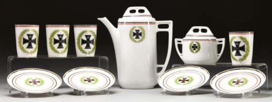 AN EXCEPTIONAL WWI GERMAN PATRIOTIC PORCELAIN