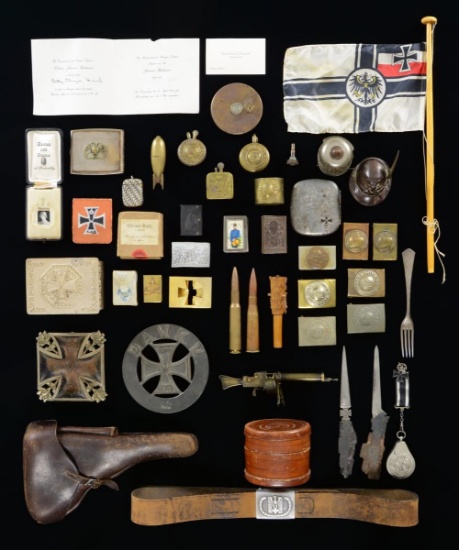 MOSTLY WWI GERMAN MILITARIA.