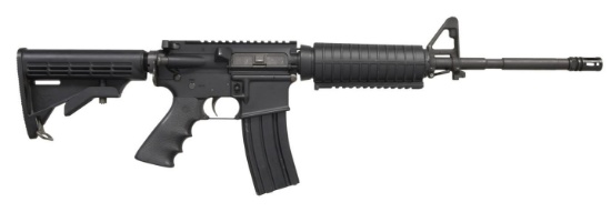 VERY CLEAN DPMS A15 FLAT TOP CARBINE.