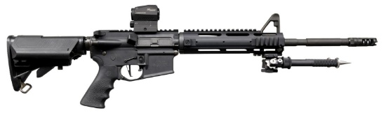 BUSHMASTER XM15-E2S WITH LANTAC DRAGON BRAKE.